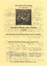 Sonata a flauto solo e basso (g moll) č. 6