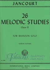 26 Melodic Studies op. 15