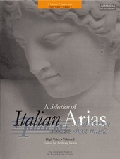 Selection of Italian Arias 1600-1800, Volume I (High Voice)