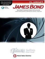 Instrumental Play-Along: James Bond - Clarinet (Book/Online Audio)