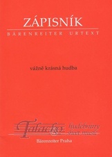 Zápisník - vážně krásná hudba (červený)