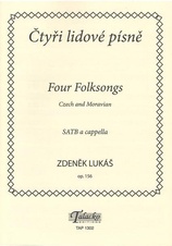 Čtyři lidové písně op. 156
