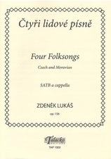 Čtyři lidové písně op. 156