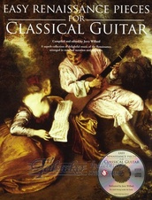 Easy Renaissance Pieces For Classical Guitar + CD