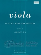 Viola Scales and Arpeggios book 2, Gr. 6-8