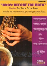Know before you blow - Jazz Modes for Tenor Sax
