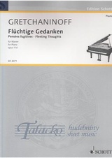 Fleeting Thoughts - Sketches for Piano, op. 115