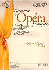 Découvrir l´Opéra francais - tenor + CD