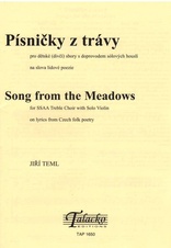 Písničky z trávy na slova lidové poezie