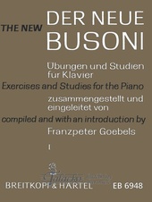 New Busoni - Exercises and Studies for the Piano 1