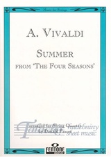 Summer from the Four Seasons for the string quartet