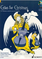 Cellos for Christmas (Book/Online Audio)