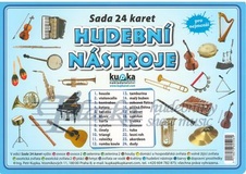 Hudební nástroje - Sada 24 karet