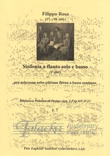 Sinfonia a flauto solo e basso (F dur) č. 7