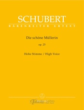 Schöne Müllerin op. 25 - High Voice