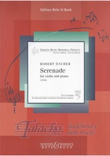 Serenade for violin and piano