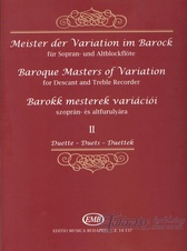 Baroque Masters of Variation for Descant and Treble Recorder 2.