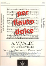 Sonata g-moll aus "Il Pastor Fido" (RV 58)