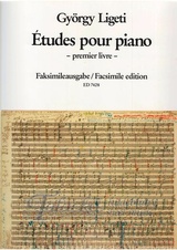 Études pour piano 1 - Facsimile