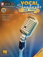 Jazz Play-Along Volume 128: Vocal Standards (Low Voice) + CD