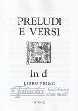 Preludi e versi in d moll (libro primo)