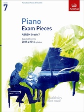 Piano Exam Pieces 2015 & 2016, Grade 7