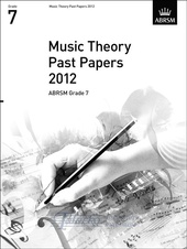 Music Theory Past Papers 2012, ABRSM Grade 7