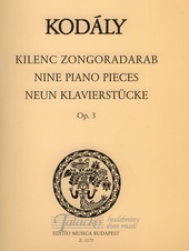 Nine Piano Pieces op. 3