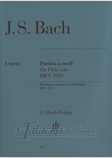 Partita for Flute solo a minor BWV 1013