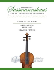 Violin Recital Album First Position, Volume 2