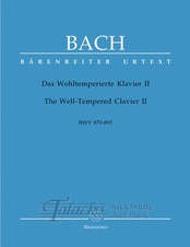 Well tempered clavier II.