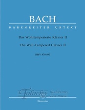 Well tempered clavier II.