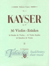 36 Violin Studies op. 20/2