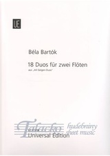 18 Duos for Two Flutes from 44 Violin Duos