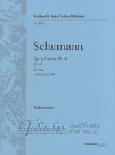 Symphony no. 4 in D minor op. 120, SP