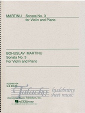 Sonata For Violin And Piano No.3 (H.303)