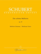 Schöne Müllerin op. 25 - Medium Voice