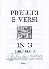 Preludi e versi in G (libro primo)