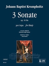 3 Sonatas Op. 16 bis for Harp