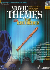 Movie Themes for Alto Recorder + CD