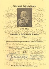 Sinfonia a flauto solo e basso (F dur) č. 9