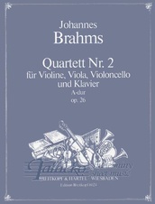Piano Quartet No. 2 in A major Op. 26