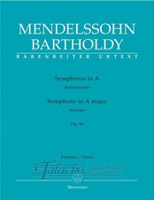 Symphony A major op. 90 "Italian"