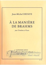 A la maniere de Brahms