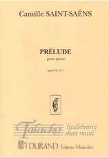 Prélude pour piano op.72, no 1