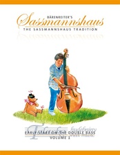 Baerenreiter's Sassmannshaus - Early Start on the Double Bass, Volume 1