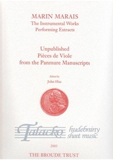 Unpublished Pieces de Viole from the Panmure Manuscripts