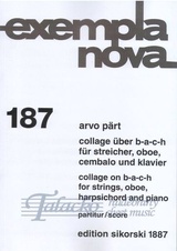 Collage über b-a-c-h for strings, oboe, harpsichord