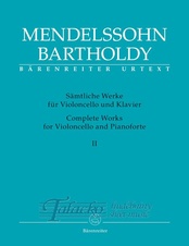 Complete Works for Violoncello and Pianoforte II