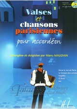 Valses et chansons parisiennes pour accordeon